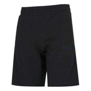 Шорты sports wear shorts 'black' Puma, черный