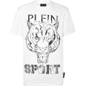 Футболка с тигром Plein Sport, цвет wei?