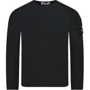 Толстовка мужская черная Stone Island, черный