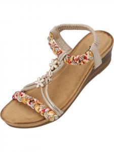 Сандалии на плоской подошве palado, золотой