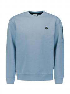 No Excess Толстовка в дымчато-голубом цвете