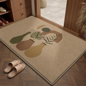 Dajiang Ковер 120х120 см для входной двери, устойчивый к грязи, моющийся, Zhiyunpingjian