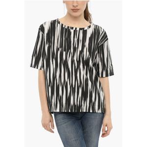 Блузка Popeline с градиентным эффектом Woolrich, Black and White