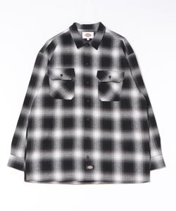 Рабочая рубашка Dickies персикового цвета из саржи, артикул 5422-9100