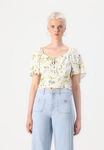 Блуза Vero Moda VMEASY SHORT, Snow White/White
