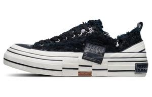 Кеды унисекс с низким верхом черного цвета Xvessel