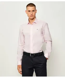 Рубашка Slim fit Tommy Hilfiger, розовый
