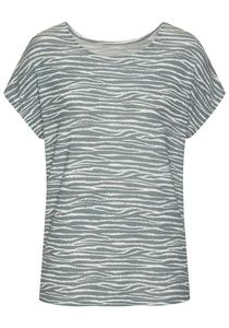 Рубашка LASCANA, дымчато-синий