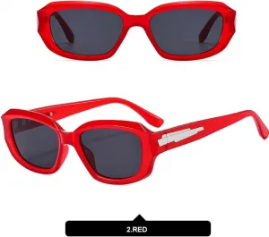 Ретро-модные панк-солнцезащитные очки для женщин и мужчин, классические винтажные, с защитой от УФ-излучения UV400, для вечеринок на открытом воздухе VFDHN, Black