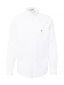 Деловая рубашка стандартного кроя Gant, белый