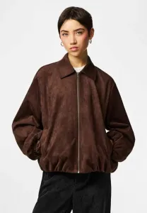 Куртка foline из искусственной кожи с начесом Pieces, Hot Fudge