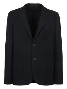 Однобортный блейзер slowear, черный