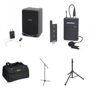 Портативная PA-системы Samson Expedition XP106wDE Portable PA System Kit with Wireless