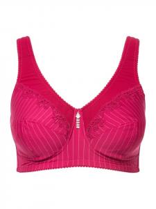 Бюстгальтер на косточках Ulla Popken BH, фуксия