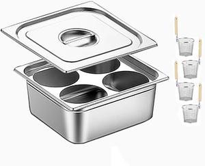 Набор для приготовления пасты GFHVDC с 4 отверстиями, серебряный