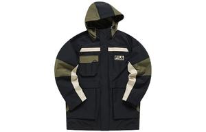 FILA FUSION Куртка пуховик White Mountaineering X White Mountaineering мужская черная, Black