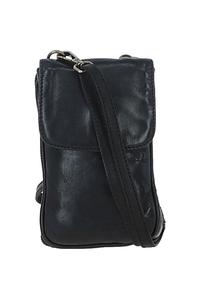 Сумка для смартфона через плечо 'Unicita Urbana' из натуральной кожи Ashwood Leather, черный