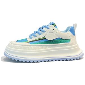 ZUOSAISI Мужские низкие скейтерские кеды синие, цвет Blue