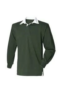 Спортивная рубашка для регби с длинным рукавом Front Row, зеленый