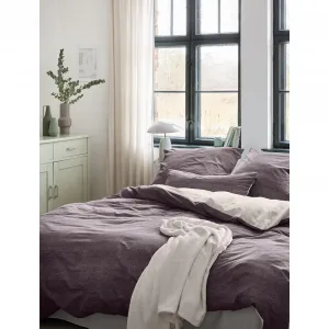 Двустороннее постельное белье Irisette «Wave-HK 8557», мягкое и дышащее, цвет mauve