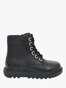 Детские ботинки Storm Leather до щиколотки ToeZone, Black
