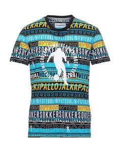 Футболка Bikkembergs, бирюзовый