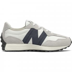 Повседневные туфли для девочек 327 New Balance, Silver/Birch/Black