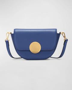 Кожаная сумка через плечо Lottie Saddle Oryany, цвет Navy