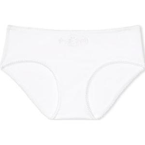 Розовые облегающие трусы из стрейч-хлопка/Белое треугольное белье Victoria's Secret для женщин, 1 упаковка (белый)