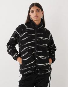 Женская флисовая кофта Frankie Borg на молнии Regatta черного цвета