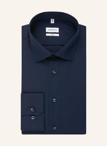 Деловая рубашка приталенного кроя Seidensticker, синий