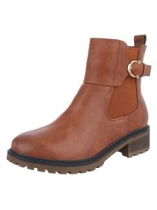 Ботильоны Ital-Design, кэмел