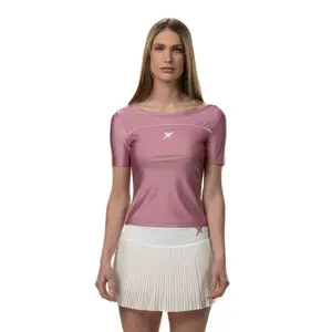 Женская футболка для паддла Radiant Drop Shot, розовый