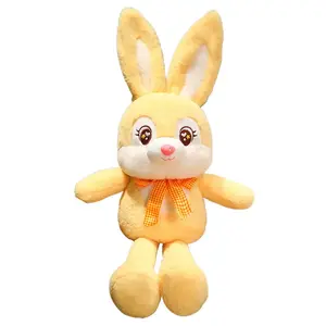 Плюшевая игрушка кролик, тканевая кукла Tranquility and elegance, желтый