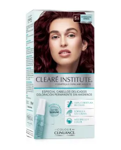 Постоянное окрашивание Colour Clinuance для нежных волос Clearé Institute, 5.6 Chocolate Cereza