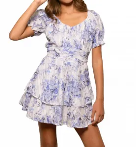 Детское мини-платье Delilah с принтом Glacier Floral Katiejnyc