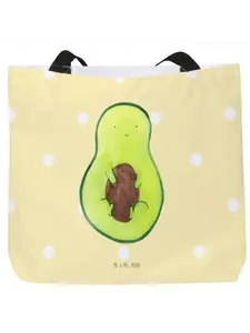 Шоппер Mr. & Mrs. Panda, желтый пастельный