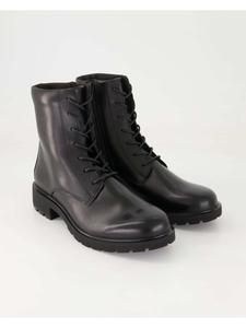 Ботильоны на шнуровке черного цвета Ecco