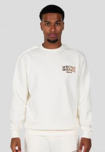 Толстовка Wrong Friends SIMI VALLEY , Beige/Brown/Beige