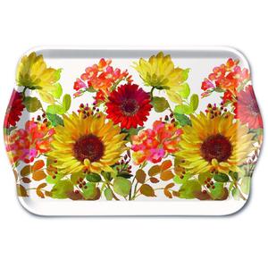 Поднос Меламин – Поднос – 13 x 21 см - Sunny Flowers Cream ambiente