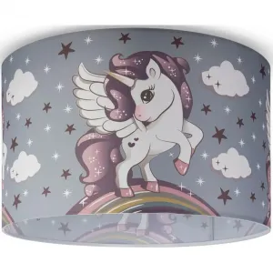 Потолочный светильник Hugo Cosmo 213 E27, детская лампа LED для детской комнаты с единорогом, E27 Paco Home, белый