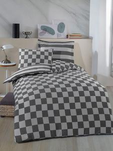 Colourful Cotton Комплект постельного белья в бело-черной цветовой гамме