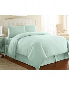 Ультрамягкий однотонный комплект постельного белья из 3 предметов, размер Twin/Twin XL Southshore Fine Linens, Green