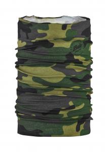 BULA Спортивный шарф 'Vector' в темно-зеленом цвете