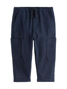 Тканевые брюки Next Loose fit Pants, темно-синий