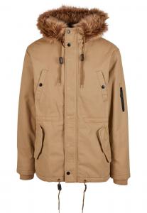 Всесезонная куртка Brandit Between-Seasons Parka Fish Tail, цвет chocolate/light brown