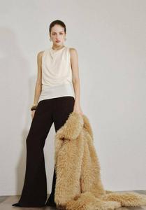 Топ Mango Top, Off White/Off-White