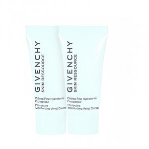 Освежающий крем для лица увлажняющий успокаивающий стягивающий миниатюрные образцы 7мл*2/7мл*4 Givenchy