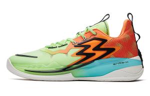 Баскетбольные кроссовки Big3 3.0 мужские низкие зеленые/оранжевые/синие 361°