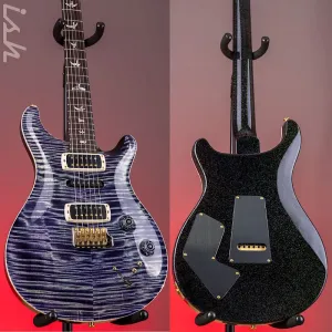 PRS Modern Eagle 10-Top Aurora Borealis с задней декой Rainbow Hollowflake